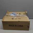 HMVPL Crystal Floor Lamps for Living Room, Modern Floor Lamp with Shelves, 3-Lights Standing Lamp with Crystal Shade, On/Off Foot Switch, Silver Corner Floor Lamp for Bedroom Living Room Office(66") (Chrome)