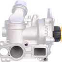 Aluminum Water Pump Kit Compatible with Audi A3 A4 A5 A6 Q3 Q5 TT A4 Allroad & VW Passat Jetta Golf CC T-iguan GTI Eos Beetle 2.0T TSI EngineOE 1312460 06H121026DR 06H121026AF 06J121026R Set of 9