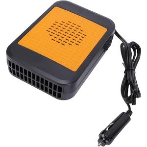 Generic Car Heater, 12V 200W Portable Defroster and Defogger for Windshield with 360 Degree Rotation, Dual Airflow Settings, 150cm Power Cord, for Cars, SUVs, Trucks, RVs