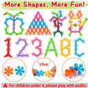 Kids Building STEM Toys for 3 4 5 6+ Year Old Boy Girl Birthday Easter Gift, 300PCS Educational Interlocking Discs Building Blocks for Kids Ages 3-5 4-8 5-7 Preschool Manipulatives Classroom Must Have