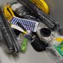 Heavy Duty Volleyball Net Outdoor with Steel Anti-Sag System, Adjustable Aluminum Poles, Professional Volleyball Nets Set for Backyard and Beach, Volleyball and Carrying Bag (White)