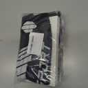 Kids Heated Socks - Boys and Girls Electric Heating Wool Knee High Skiing Socks, 5000mAh Battery Pack (Small-Medium, Black)