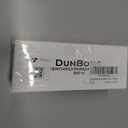 4 x DUNBONG Black Gel Pens, Fine Point Black Ink Pen, 0.5mm Retractable Rollerball Pen (4)