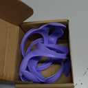 Baby Bottle Handles Compatible for Lansinoh Bottles, Feeding Bottles Holder Accessories, Pack of 4 (Purple)