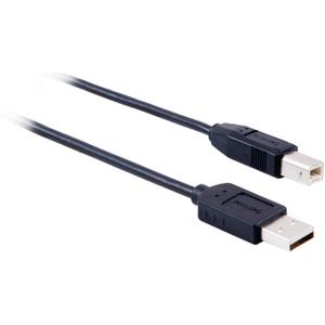 Philips USB 2.0 Cable, 6ft. (1.8m), A-Male to B-Male Cord for Printers, Scanners, Desktops, SWU7111A/27