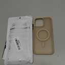 SUPFINE Magnetic for iPhone 16 Pro Max Case(Compatible with MagSafe)(Military Grade Drop Protection) Slim Translucent Matte Shockproof with Anti-Fingerprint Phone Case,Desert Gold