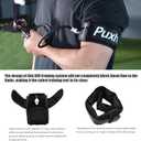 Puxhoea BFR Blood Flow Restriction Bands for Arms Legs Occlusion Training, Build Muscle Without Weightlifting Accurate Pump to Precisely Apply Pressure, for Men and Women Fitness Workouts (2 Leg Bands)