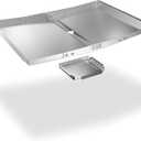 Grease Tray with Catch Pan - Dyna Glo Grill Replacement Parts, Adjustable Stainless Drip Pan for Gas Grill Models from Dyna Glo, Nexgrill, Expert Grill, Kenmore, BHG and More (Width 24"-30")
