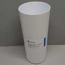 iDesign Freestanding Bathroom Toilet Paper Storage Holder, White (Lid Not Included)