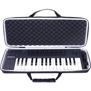 LTGEM EVA Hard Case for Native Instruments Komplete Kontrol M32 Controller Keyboard-Travel Protective Carrying Storage Bag