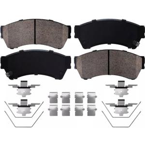 D1192 Front Brake Pads Fit For MAZDA 6 2006-2007 i/s,MAZDA 6 2008-2013 All Models Ceramic Brake Pads 2006 2007 2008 2009 2010 2011 2012 2013 Replacement