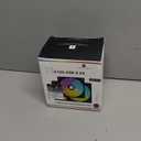 Thermalright TL-C12C-S X3 CPU Fan 120mm ARGB Case Cooler Fan, 4pin PWM Silent Computer with S-FDB Bearing Included, up to 1550RPM Cooling Fan3 Quantities