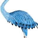 Blue Heron Statue Animal Sculpture Garden Decoration Metal Yard Art for Yard Outdoor Decoration