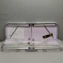 Nice C Folding Picnic Table, Portable Picnic Table, Folding Table with Bench, Outdoor Table and Chairs, Hole for Umbrella, Mesh net Storage, Backyard, Party, Outdoor, Lawn