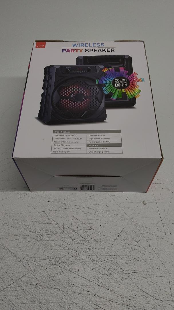 ILive Box Fan, 10 inch Portable Desk fan, Quiet 4 Speed Mini Fan for Bedroom