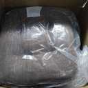 Basic Beyond Chair Cushions for Dining Chairs 6 Pack, Kitchen Chair Cushion with Ties and Non Slip Backing, 15.5 x 15.5 inches Tufted Chair Pads for Dining Chairs, Brown