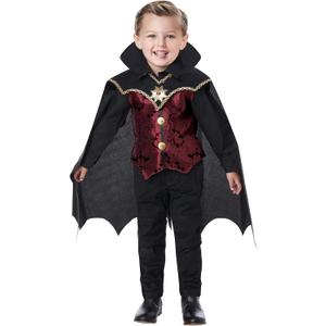 Swanky Vampire Toddler Costume (3T-4T, Multicolor)