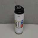 Igloo Flip 'n' Sip Tumbler | Stainless Steel Water Bottle (20 Oz White)