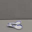 VanEnjoy Set of 4 Chinese/Japanese Ceramic Soup Spoons, Tradition Blue and White Ceramic Spoon Suitable for Soup