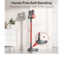 Vacuum Cleaner with Self-Standing, Lightweight Rechargeable Vacuum