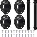 29" RV Table Base Mount and RV Table Legs,Camper Tables Base Mount Pedestal Flange and Dinette Legs Pole for Camper Trailer Motorhome, Tables and Floor Mounting, Includes Mounting Screws, Aluminum