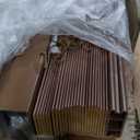 Eclipse 2in. Faux Wood Blinds, 70"W x 48"L in Dark Oak - Cordless Window Blinds, Certified Safe for Children & Pets, Light Filtering, Wand Tilt and Smooth Easy Operation, Window Shades for Home