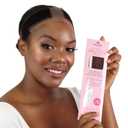 MILANO COLLECTION Wigrip, Premium Lace Wig Band for Women, Fully Adjustable & Reinforced Lace Wig Grip Band by Hairline, Comfortable and Secure Glueless Velvet Headband, Chocolate Brown