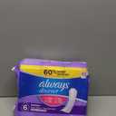 Always Discreet Adult Incontinence Pads for Women, Drier, 6 Drop Long Length, Extra Heavy Absorbency, Pads for Bladder Control Management, Bladder Leaks, & Postpartum Pads, 45ct