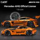 CaDA Master C64008W Mercedes-AMG GT3 Building Set,1:8 Scale – 5466 PCS Officially Licensed Supercar Model, Large Race Car Building Blocks Kit for Adults & Teens, 9.84 x 23.23 x 6.69 inches