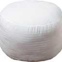 Asuprui Pouf Ottoman Filling Footstool Filler Polyfill Stuffing Stuffing Ottoman Filler Pouf Insert Bean Bag Filler 20x20x12 Inches Round Floor Bean Bag Chair Filling