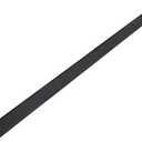 Aluminium Alloy Metal Corner Guards 10 Pcs Wall Corner Protector 1.2" x 1.2" x 48" Wall Corner Protection Decoration Black Pack of 10 Corner Guards 20 Ga/1 mm Thickness