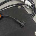 3 Pcs Heated Snow Melting Mats, 10 x 30 in No-Slip Rubber Heated Outdoor Mats, Snow and Ice Melting Mats for Winter Outdoor Stairs, Steps, Doorways,Walkways, Driveway, 2 in/h Melting Speed