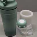 Momcozy Portable Breast Milk Cooler for Travel, 24H Ice-Free Cooling Breastmilk Storage Bottles Container, 12 Ounces Leak Proof Outdoor Small Freezer, Baby Breastfeeding Essential for New Moms (Green)