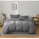 Cottonight Navy Blue Comforter Set King Men Women Dark Blue Bedding Comforter Set Solid Navy Blanket Quilts Ultra Soft Breathable Soft Navy Blue Bedding Comforter Sets