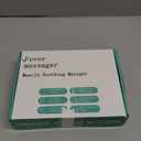 Foot Advanced Renew Triple Method Massager, with 5 Vibration Modes and 6 Heat Levels, Suitable for Reduce Fatigue and Plantar Fasciitis, Travel & Home Use (Grey)