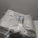 Bedluxe 3Pcs Orthopedic Bed Wedge Pillow Set, Foam Wedge Pillow Post Surgery for Back, Leg and Knee Support, Adjustable 9&12 Inch Folding Triangle Pillow for Sleeping, Acid Reflux, Snoring, Grey