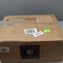 Vicrays Ceramic 12 Pieces Dinnerware Set - Dinner Plates Salad Plates Cereal Bowls Set Service for 4 - Scratch Resistant Microwave Oven Dishwasher Safe - Beige