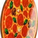Christmas Ornament 2026  Funny Pizza Christmas Tree Ornament - Food Lover Gift for Men Women - Italian Kitchen Decor - Chef Ornaments - Cute Fast Food Holiday Decoration