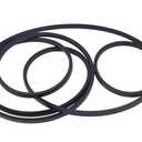 Mower Deck Belt 084178 Compatible with Hustler Zero Turn Lawn Mower Quadcycler Super 104, 5/8" X 157"(17 * 3987La,mm)