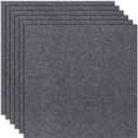 24" x 24" Carpet Tiles Peel and Stick, Non-Slip Squares Carpet Floor Tile, Easy DIY Install, Self Adhesive Carpet Squares for Kitchen Bedrooms Indoor Outdoor