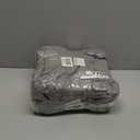 Muddy Mat Cloud K-9 Dog Beds for Small Dogs & Cats, Soft & Relaxing Round Dog Bed, Chenille Material, Removable Cover, Washable & Dryer Safe  Grey Small(25'x25')