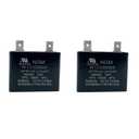 W10350564 2683570 Refrigerator Compressor Capacitor, 2 Pack Replacement, Stable Start & Long-Lasting Performance