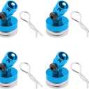 Hobbypark Alloy Magnetic Stealth Invisible Body Post Mount Shell for Drift RC Touring Car (Pack of 4)
