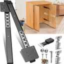 Pocket Door Slide Kit, Cabinet Door Hardware for Insert Doors