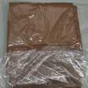 Natural Grain Cowhide Leather Skins (Cognac, 10 Square Feet)