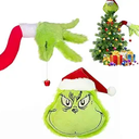 Green Christmas Tree Topper - Elf Christmas Tree Decorations and Ornaments