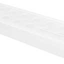 2 pieces Clear Acrylic Vase Rectangular Elegant Centerpiece Flower Vase for Home Decoration Wedding Party Acrylic Vase Rectangular Acrylic Vase (14 Holes)