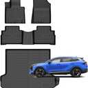 for Kia Sportage Floor Mats 2026 LX/EX/SX/SX-Prestige/X-Line/X-Pro Prestige,Car Mats for Kia Sportage All Weather Waterproof Floor Mats Cargo Liner Accessories