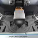 SMARTLINER Custom Fit All Weather Protection Black 3rd Row Liner Compatible with 2023-2024 Toyota Sequoia (Only Fits 7 Passenger Models Without Center Console)