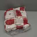 Snuggle Sac Red Checkered Valentine Blanket, Fluffy Faux Fur Ultra Soft Warm Microfiber Throw Blankets for Couch, Sofa, Chair, Bed, Red Checker, 50x60 inches